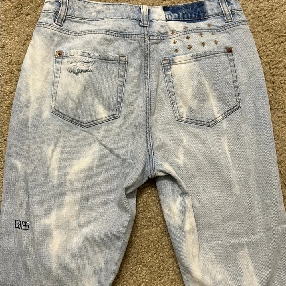 Ksubi brand jeans for women! Size 27! Distressed/ bleached look, SUPER CUTE! 😊 - Picture 1 of 4